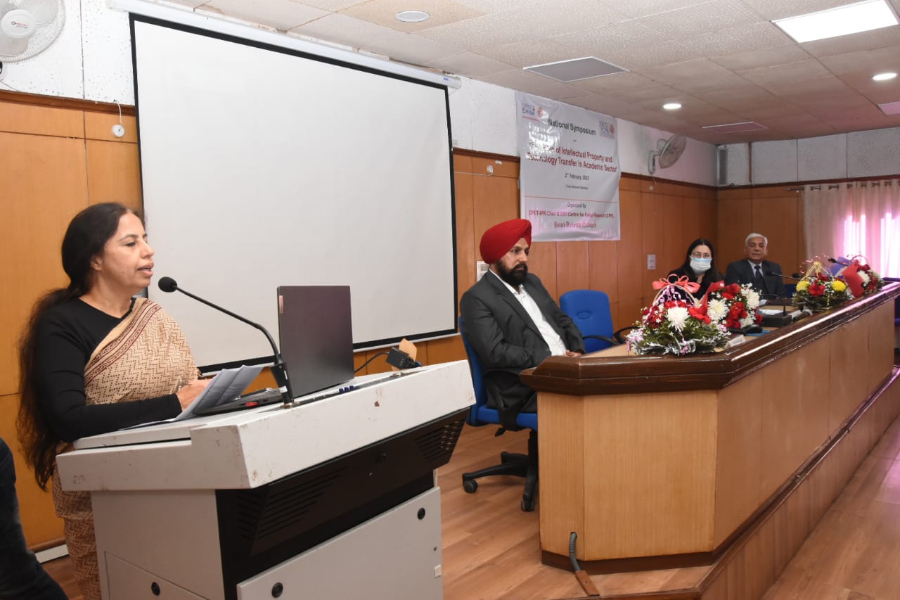  Dr. Jatinder Kaur Arora, Executive Director, Punjab State Council for Science & Technology (PSCST), Chandigarh and Member Secretary, Punjab Biodiversity Board, Govt. of Punjab 